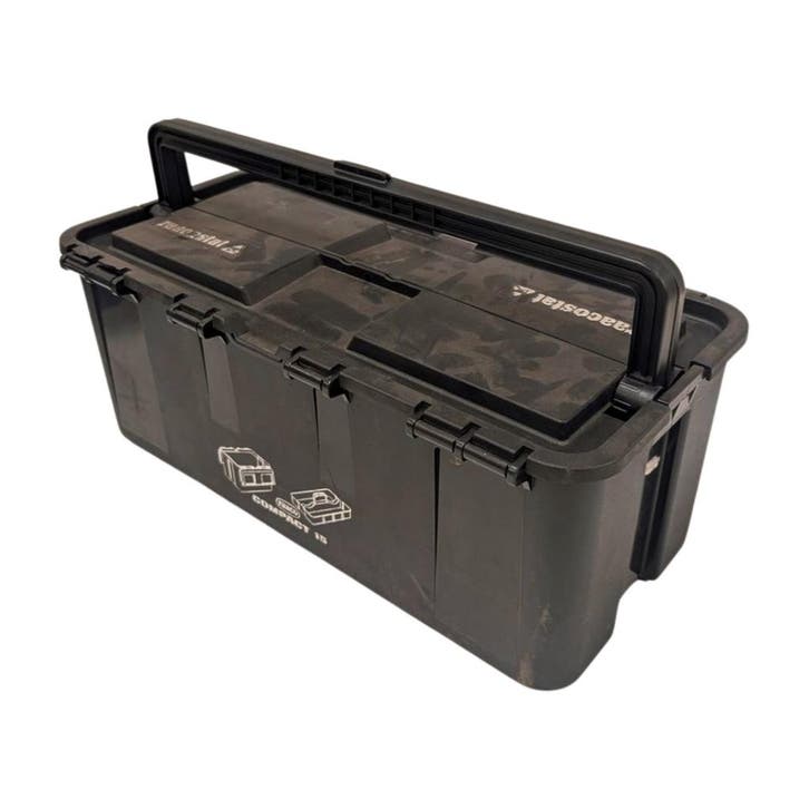 Raaco compact 15 gereedschapskist zwart 20 kg max., Zakelijke goederen, Kantoor en Winkelinrichting | Magazijn, Stelling en Opslag