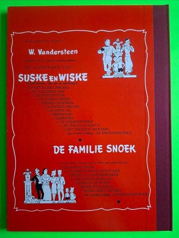 Suske en Wiske - Het zingende Nijlpaard - De Baeke uitgaven, Nieuw