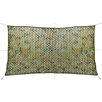 vidaXL Camouflagenet met opbergtas 4x8 m, Sport en Fitness, Verzenden, Nieuw