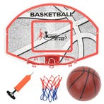 vidaXL 5-delige Basketbalset wandmontage 66x44,5 cm, Verzenden