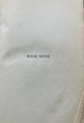 Charles Dickens/Hablot Knight Browne - Bleak house Charles