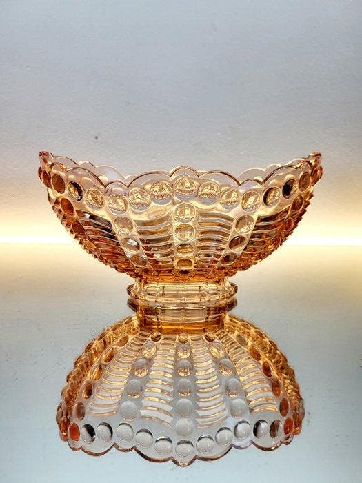 Val Saint Lambert - Charles Graffart, René Delvenne - Schaal, Antiek en Kunst, Kunst | Designobjecten