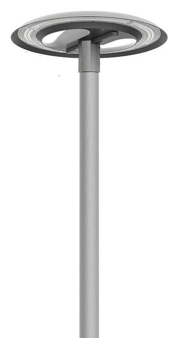LED rond design lantaarnpaal armatuur VOCGTS-ON-TOP 200W, Verzenden