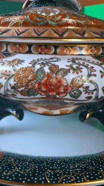 Tureen - Porselein - Grote Japanse terrine, Antiek en Kunst