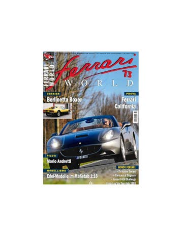2009 FERRARI WORLD MAGAZINE 73 DUITS, Ophalen of Verzenden