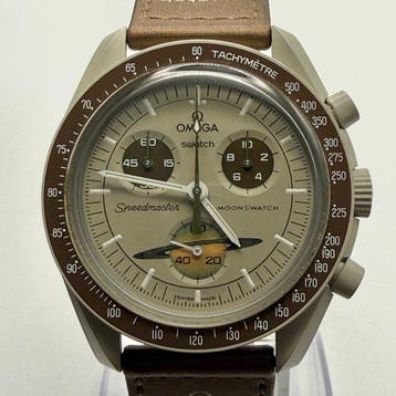 Omega x Swatch - MoonSwatch - Mission to Saturn - Zonder