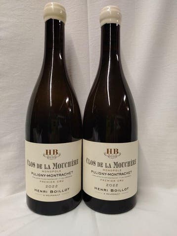 2022 Henri Boillot Clos de la Mouchère Monopole - Puligny, Nieuw