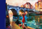 Jurij Frey - Die Sonne, Paris, Antiek en Kunst, Kunst | Schilderijen | Modern
