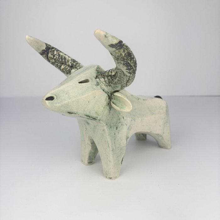 Mario Klara (1973) - Bull, Antiek en Kunst, Kunst | Designobjecten