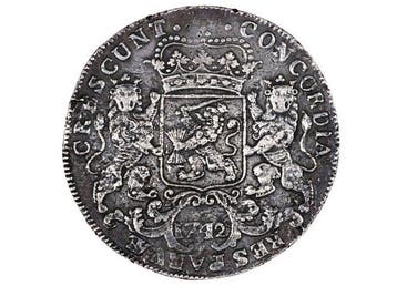Nederland, West-Friesland Zilveren Rijder 1742 – Rooster