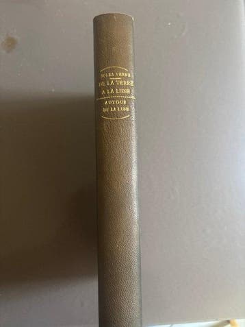 Jules Verne - De la terre à la lune [reliure Louis Guétant]