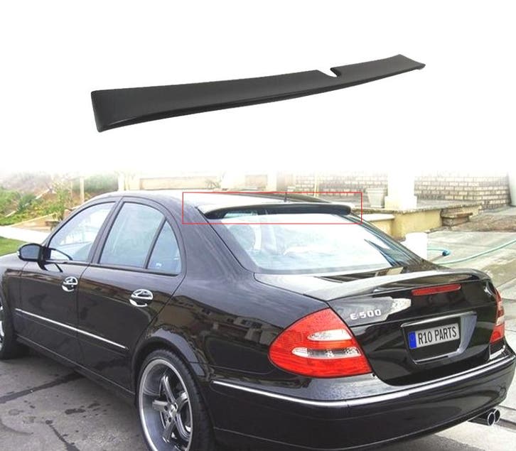 SPOILER DE TOIT MERCEDES CLASSE E W211 02-06 LOOK AMG NOIR B, Autos : Pièces & Accessoires, Carrosserie & Tôlerie, Envoi