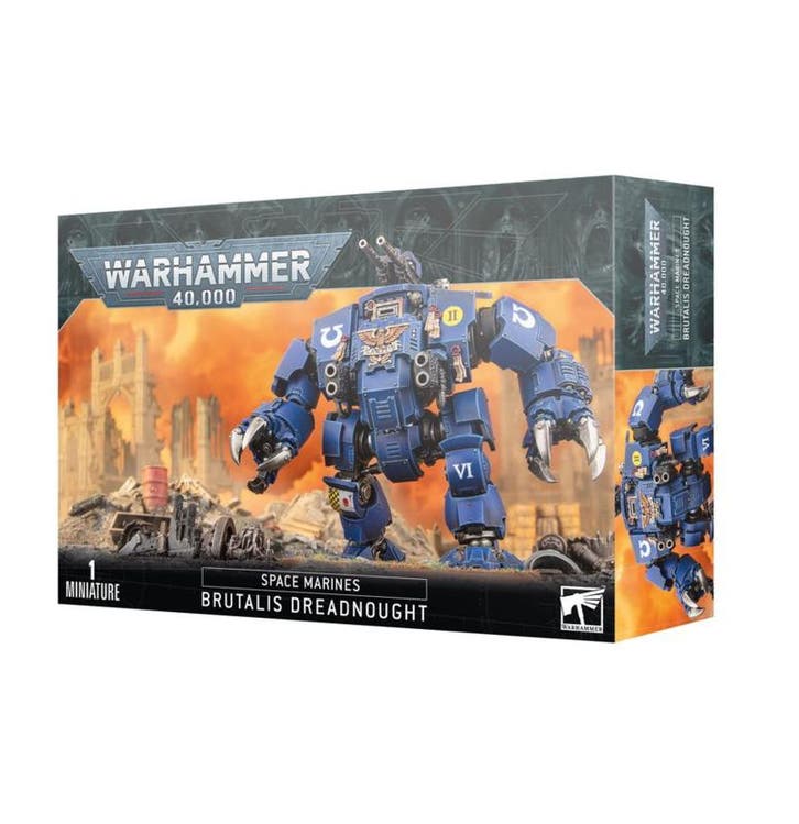 Warhammer 40.000 Space Marines Brutalis Dreadnought, Hobby en Vrije tijd, Wargaming, Ophalen of Verzenden