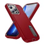 iPhone 8 Armor Hoesje met Kickstand - Shockproof Cover Case, Verzenden