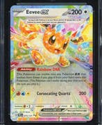 Pokémon - 1 Graded card - Eevee 075/131 Holo - CGC 9, Nieuw