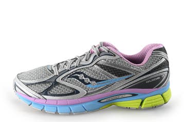 Saucony Sportschoenen in maat 40 Grijs, Kleding | Dames, Verzenden, Sportschoenen, Zo goed als nieuw, Grijs