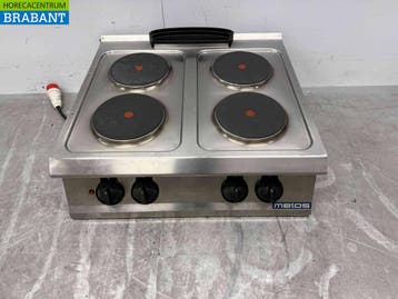 Plaque de cuisson électrique Metos 4 feux en acier, Zakelijke goederen, Verzenden
