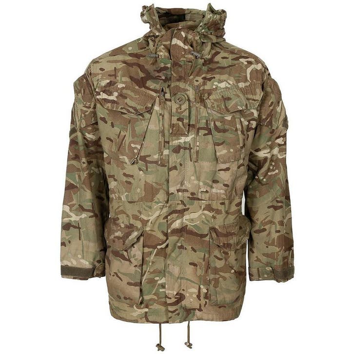 Zakkenfrak / Commando jas, Smock, met capuchon, MTP Multicam, Sport en Fitness, Bergsport en Wandelen, Kleding, Gebruikt, Ophalen of Verzenden