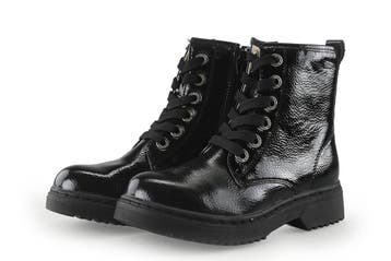 Barbarella Veterboots Meisjes in maat 33 Zwart, Verzenden, Schoenen