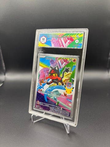 Pokémon - 1 Graded card - Litten 044 First Partner, Nieuw