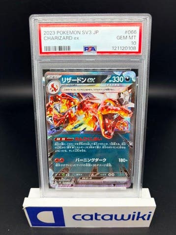 Pokémon - 1 Graded card - Charizard ex 066/108 PSA 10 -, Nieuw