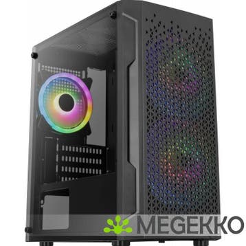 Aerocool Trinity Mini Tower Zwart, Verzenden