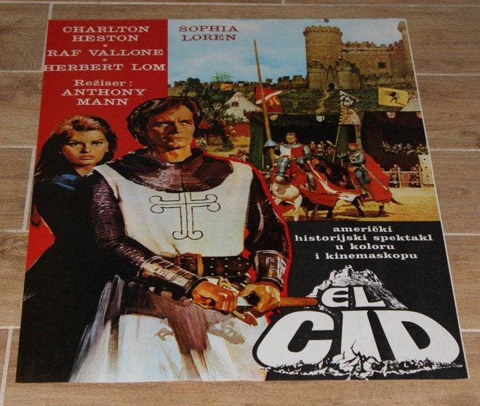 Francisco Moreno Galvan - El Cid - Jaren 1960, Verzamelen, Film en Tv