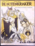 Spotprent met Beerenbrouck afgebeeld als figuur uit opera, Antiek en Kunst, Verzenden