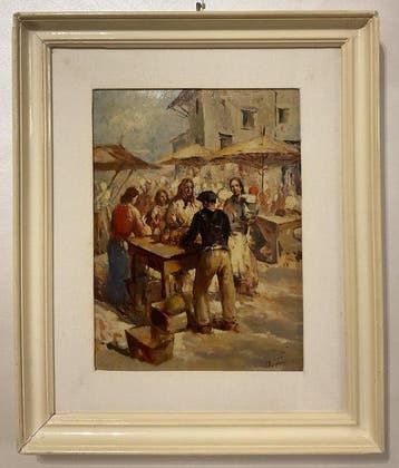 Italiaanse school (XX) - Il Mercato