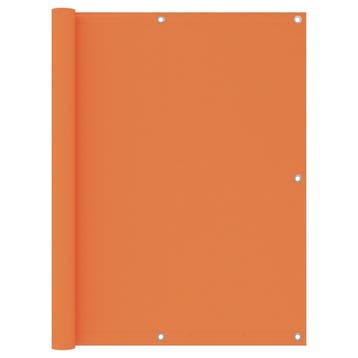 vidaXL Balkonscherm 120x600 cm oxford stof oranje, Verzenden, Nieuw