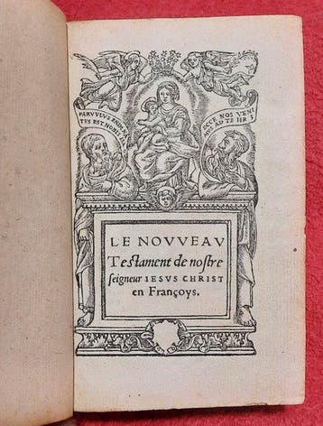 [Jehan Barbou, Lyon] Le Nouveau Testament de nostre seigneur