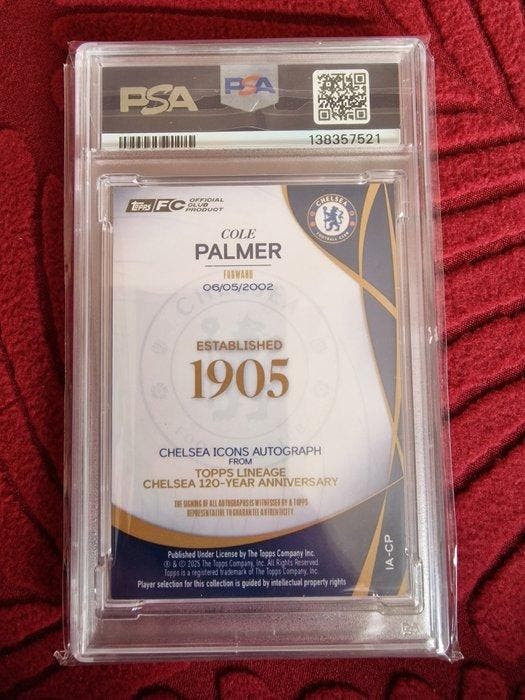 2024/25 Topps CHELSEA 120TH YEAR ANNIVERSARY TOPPS LINEAGE, Collections, Autocollants