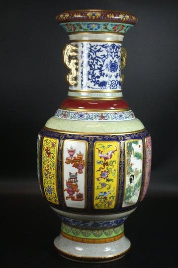 Vaas - Porselein - China (Zonder minimumprijs)