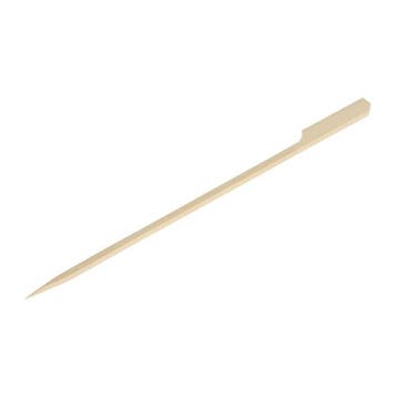 Biologisch afbreekbare bamboeprikkers peddelvorm 18cm | 100, Verzenden