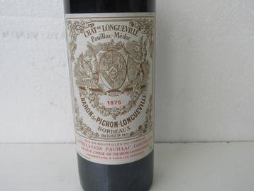 1975 Chateau Pichon Longueville Baron - Bordeaux, Pauillac, Verzamelen, Wijnen, Nieuw