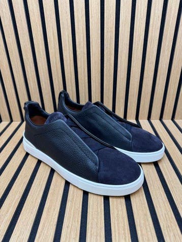 Zegna - tripple Stitch - Sneakers - Maat: EU 43, Nieuw