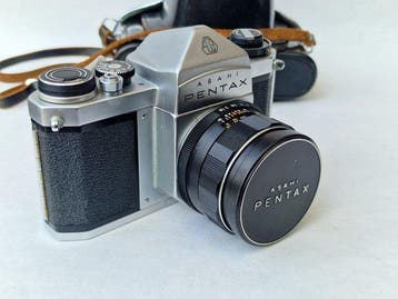 Asahi Pentax SV + Super-Takumar 1.8/55mm + shade + KR12