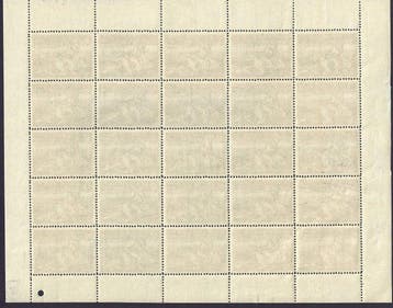 België 1949 - Postiljon te paard in velletje van 25,