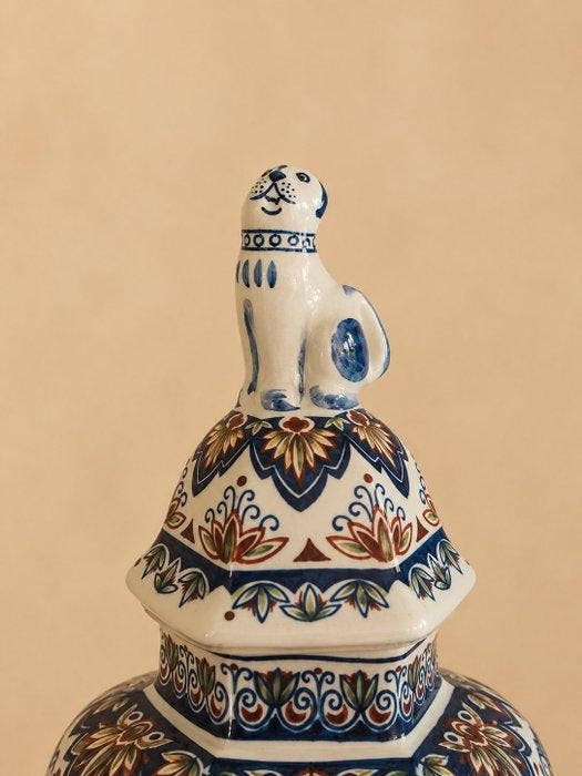 boch Belgium - Vaas - Aardewerk, Antiquités & Art, Antiquités | Verre & Cristal