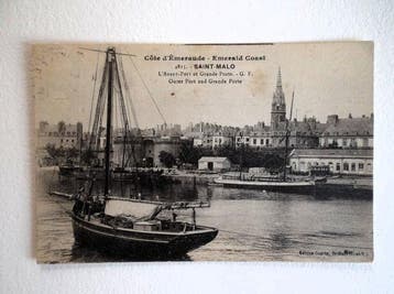 Frankrijk - La Mer, Boten, Havens, Maritiem - Bretagne,, Gelopen