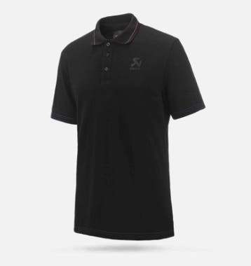 Akrapovic Corpo Polo Black Mens - S, Ophalen of Verzenden