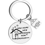 Fako Bijoux - Sleutelhanger New Home, New Adventure, New, Verzamelen, Verzenden, Nieuw