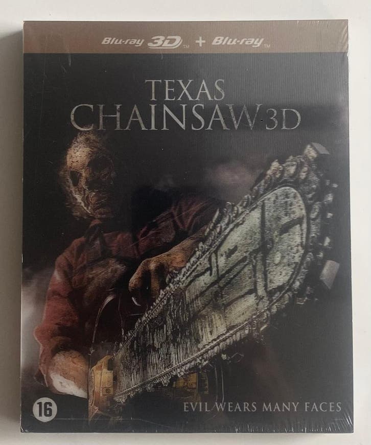 TEXAS CHAINSAW (3D + 2D) (IN SEAL) (BLURAY), Cd's en Dvd's, Blu-ray, Gebruikt