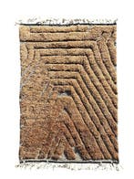 Moderne Marokkaanse Mrirt Tapijt – Berber Wol Textuurontwerp, Huis en Inrichting, Stoffering | Tapijten en Vloerkleden, Nieuw