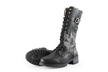 Mustang Snowboots in maat 42 Zwart, Verzenden, Zwart, Snowboots, Zo goed als nieuw