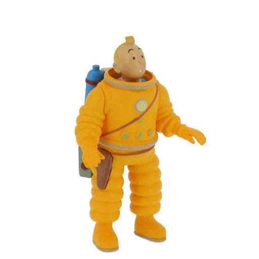 Kuifje PVC Beeldje Astronaut 8 cm, Verzamelen, Stripfiguren, Nieuw, Ophalen of Verzenden