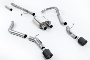 Cat-back uitlaatsysteem | Jeep Gladiator (JT) 3.6 V6 (2020-2, Verzenden, Nieuw