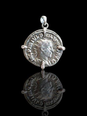 Oud-Romeins, Keizerrijk Zilver Munthanger - Antoniniano