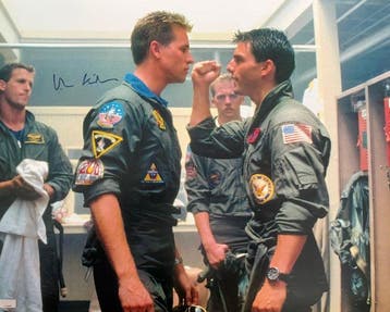 Top Gun - Signed by Val Kilmer (Iceman)