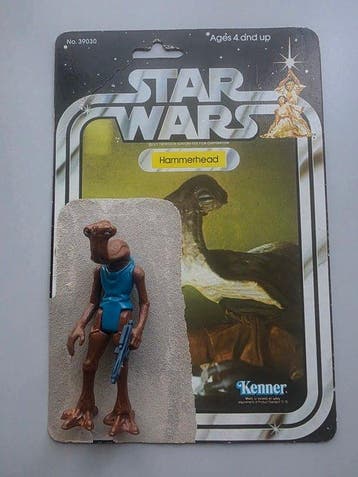Kenner - Action figure Star Wars Hammerhead 1978 Original 21, Nieuw